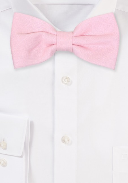 Linen Suspender Tie Set in Blush - Save 30%