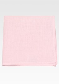 Linen Suspender Tie Set in Petal Pink
