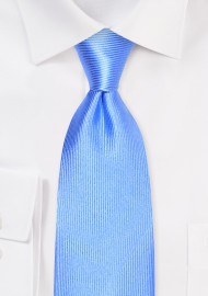 Corduroy Silk Tie in Sky Blue