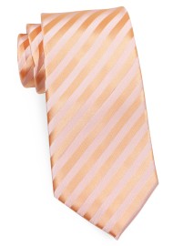 Elegant  Kids Tie in Pastel-Peach