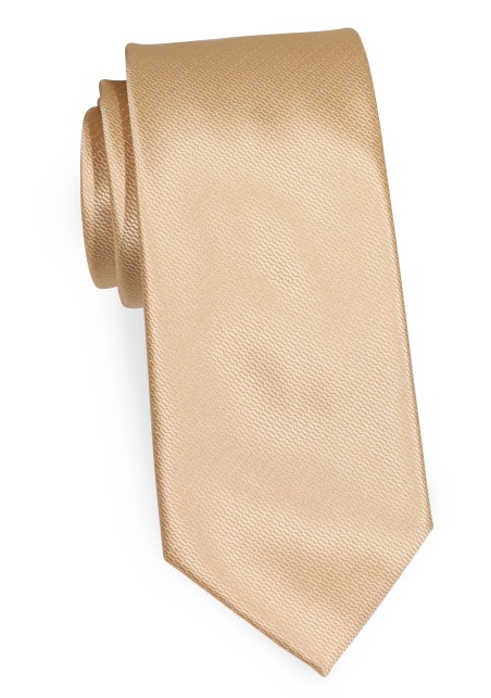 Formal Wedding Tie in Golden Champagne