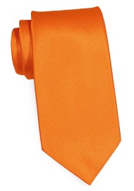 Tangerine Orange Wedding Tie