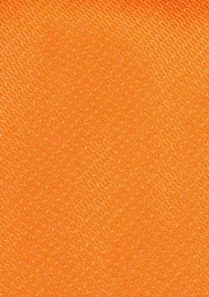 Tangerine Orange Wedding Tie
