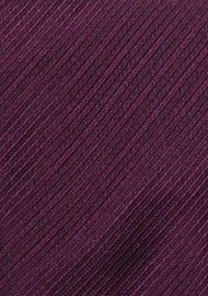 Wine Red Skinny Necktie