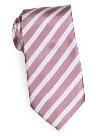 Rose Petal Striped Kids Neck Tie
