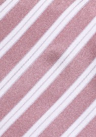 Rose Petal Striped Kids Neck Tie