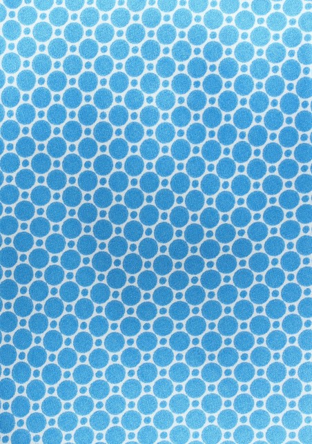 Satin Silk Designer Tie in Marine Blue
