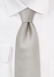 Champagne Color Silk Tie in XL Length