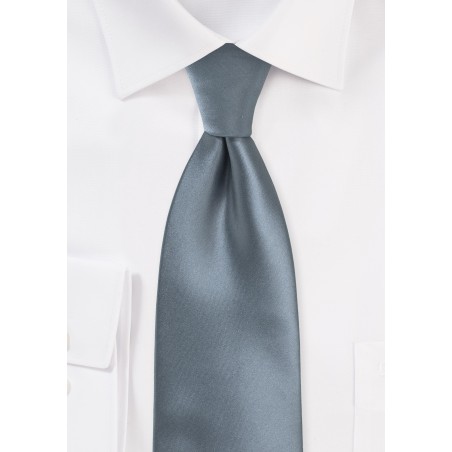 Solid Color Tie in Shadow
