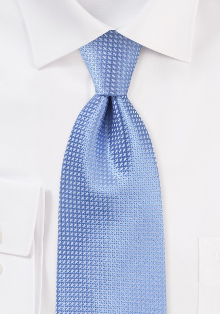 Mens Silk Tie in Sky Blue