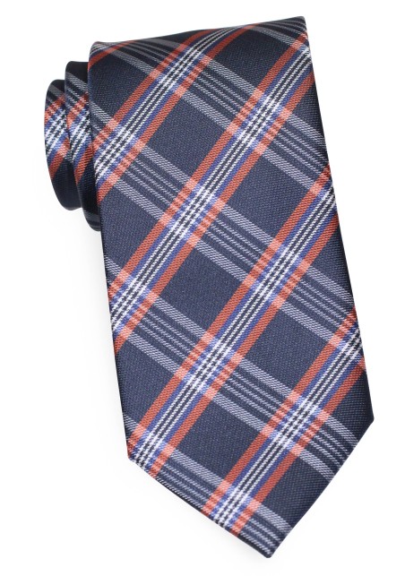Autumn Tartan Check Tie in Boys Size