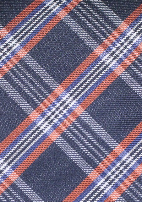 Autumn Tartan Check Tie in Boys Size