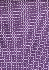 Graphic Print Designer Tie in Radiant Orchid