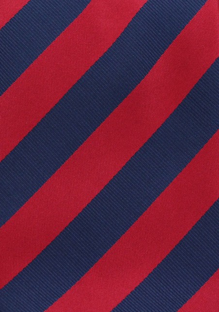 Dark Blue and Cherry XL Sized Tie