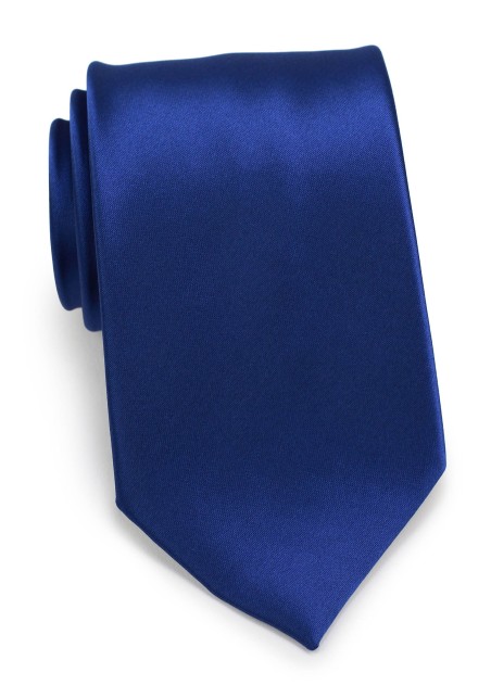 Solid Color Tie in Royal