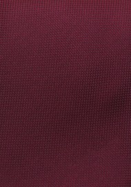 Solid Matte Tie in Maroon