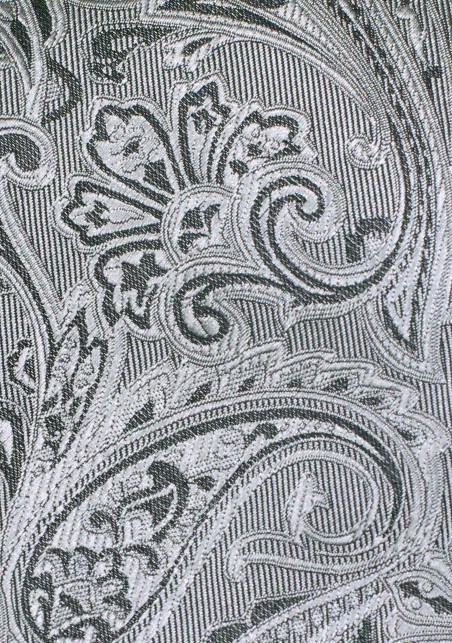 Mercury Silver Paisley Boys Tie