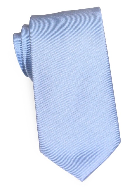 Textured Tie in Soft Blue - Woven Handmade Silk Tie in Light Blue with Texture