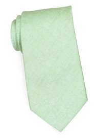 Solid Tie in Light Cypress Green