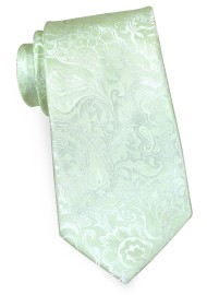 Paisley Tie in Winter Mint
