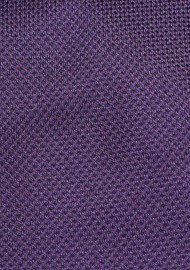 Grape Purple XL Length Tie with Grenadine Texture