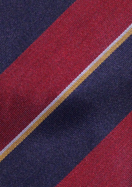 British Regimental Tie in Matte Finish