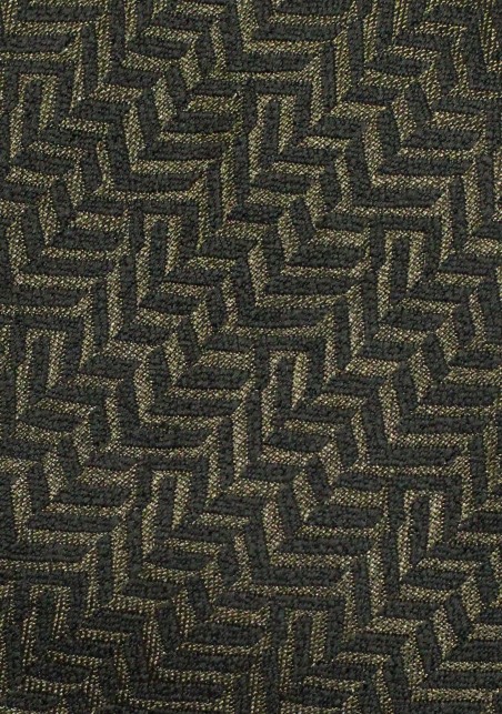 Men's Herringbone Necktie in Deep Olive