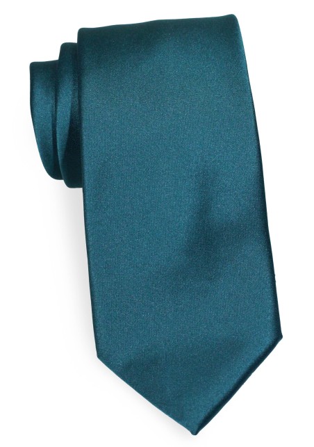 Gem Kids Tie | Boys Sized Solid Color Necktie in Gem