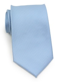 Extra Long Men's Tie in Sky Blue