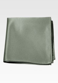 Solid Olive Green Pocket Square