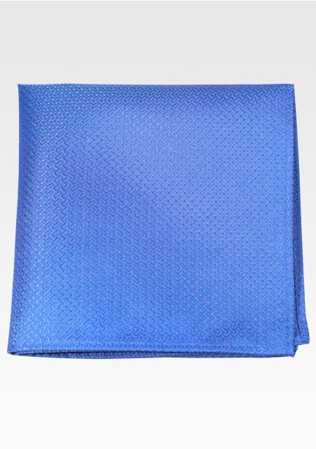 Medium Blue Pocket Square