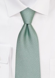 Rich Artichoke Green Colored Tie