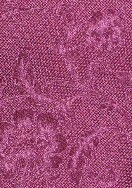 Matte XL Floral Necktie in Lilac
