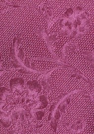 Matte XL Floral Necktie in Lilac