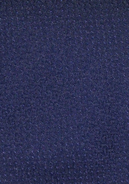 Midnight Navy Blue Matte Woven Tie