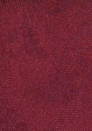 Matte Floral Extra Long Tie in Wine