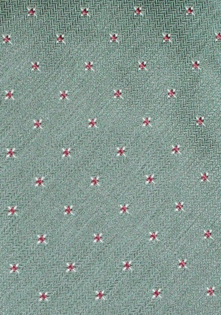 Olive Sage Men's Necktie with Pattern