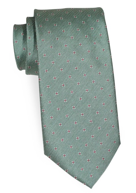 Olive Sage Men's Necktie in XL Length