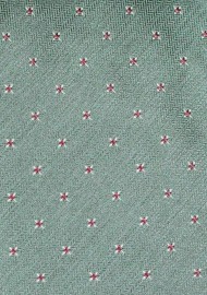 Olive Sage Men's Necktie in XL Length