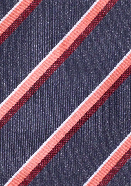 Charcoal Striped Extra Long Tie