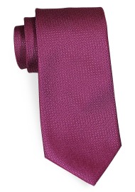 Wine Colored Tie in Matte Texture in XL Size
