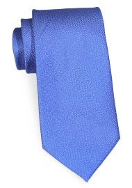 Elegant Blue Mens Tie in Matte Texture