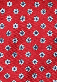 Wine Red Silk Tie in Luxury Silk