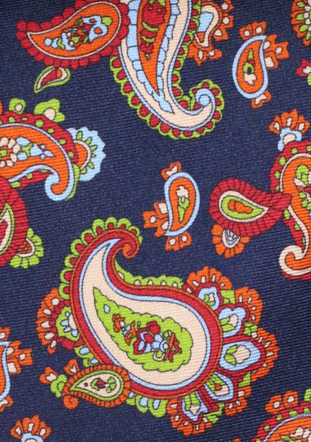Big and Tall Mens Tie in Luxury Paisley Print
