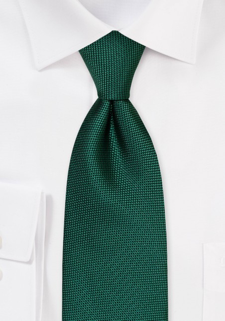 Hunter Green Matte Necktie