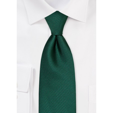 Hunter Green Matte Necktie