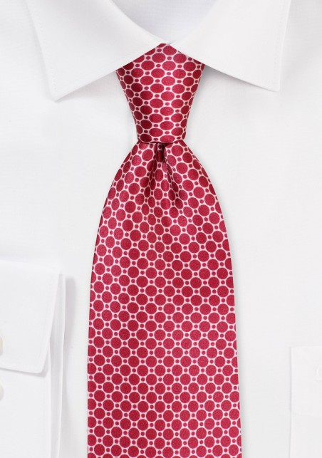 Rosewood Satin Silk Designer Tie