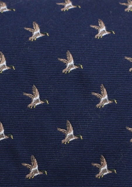 Countrymen Collection Flying Ducks in Navy