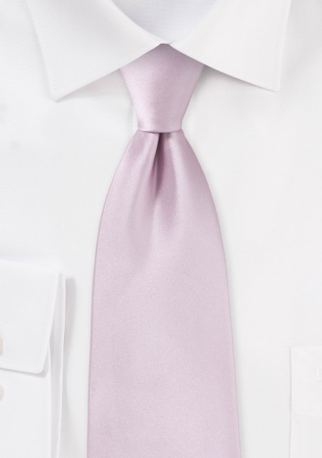 Soft Lilac Hued Men's Necktie