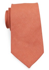 Bronzer Color Tie in Linen Fabric